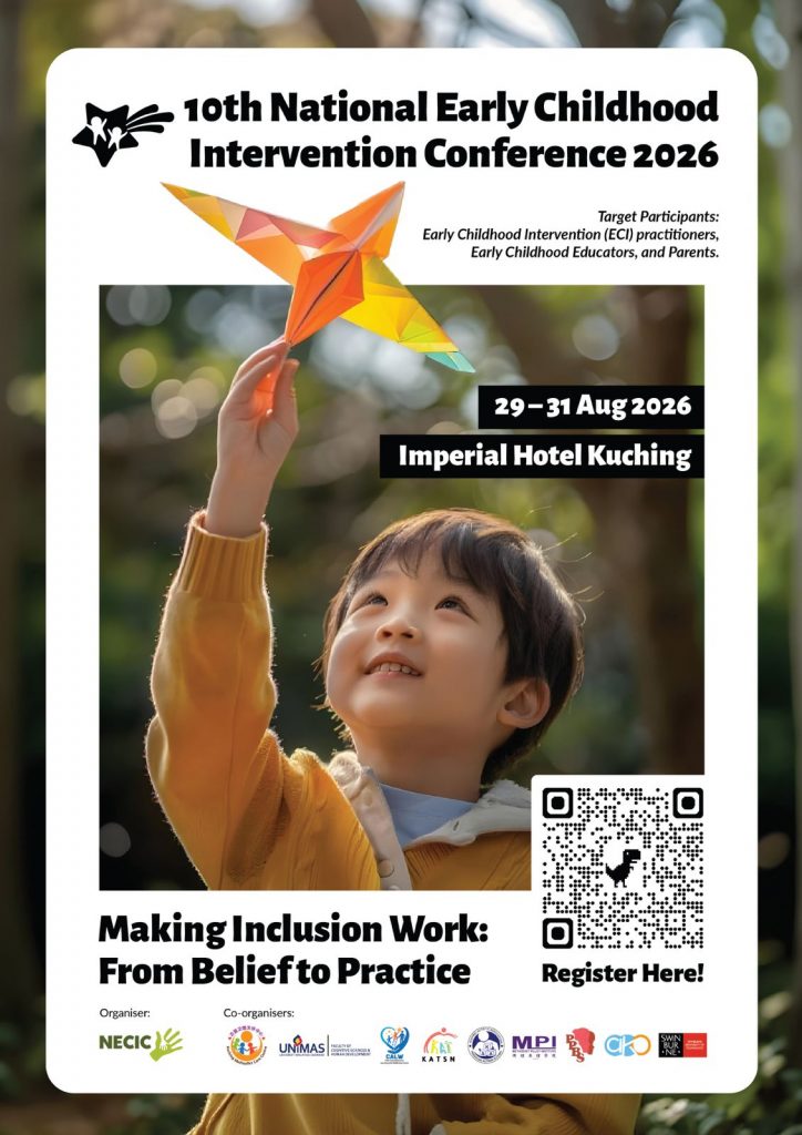 Poster of 10th NECIC 2026 with details, i.e., date, venue, theme, target participants, and QR code for registration form
